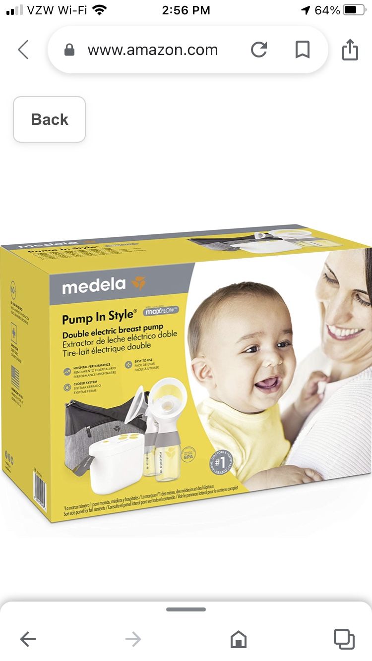 NEW Medela Max Flow Double Electric Breast Pump