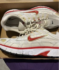 Nike P-6000 Sneakers White Red