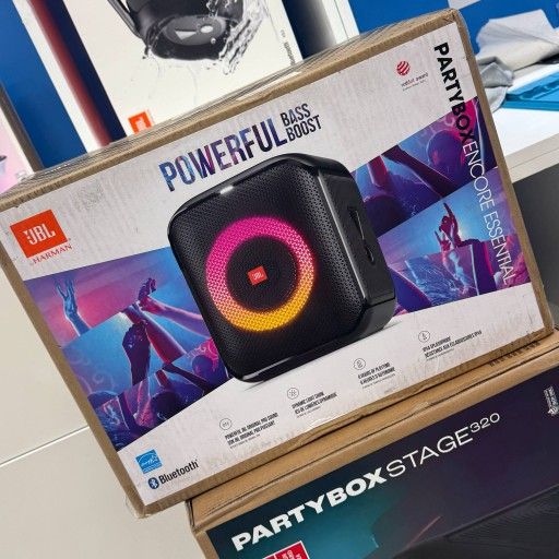 JBL PartyBox Encore Essential Bluetooth Speaker New - Pay $5 and the rest later
