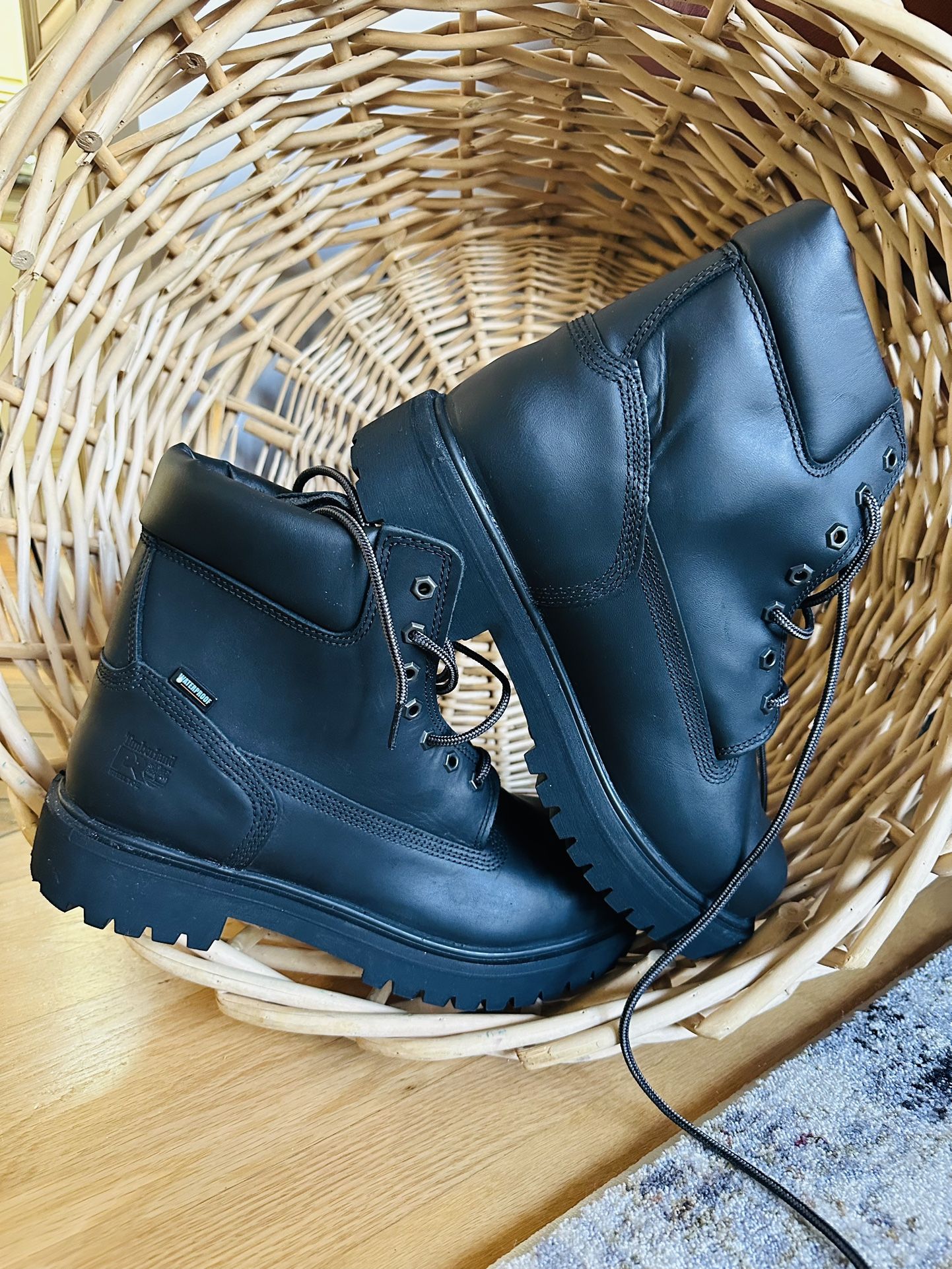 Timberland Pro Direct Attach 6” Waterproof Steel Safety Toe Shoes