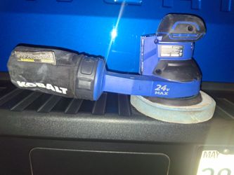 Cobalt 24 volt sander
