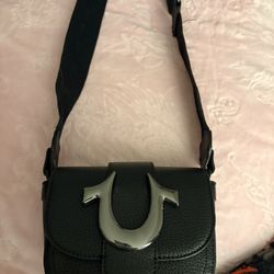 Black True Religion Crossbody