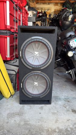 12” KICKER COMP R SPEAKERS