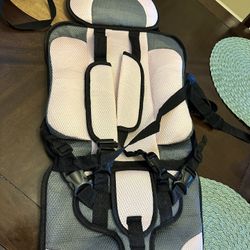 Portable Light Pink Travel Toddler Car seat