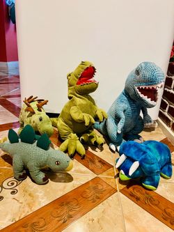 Jurassic Park Dinosaurs Plush Stuff Animals