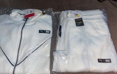 White /Black The Marathon Continue Set Top & Bottoms