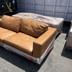 Leather Couch