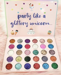 Italia Unicorn Glitter Palette 🦄💞