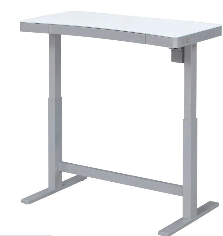 White Standing Desk