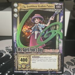 Ms. April Fool’s Day Ch058 Foil