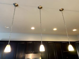 3 Glass Pendent Lighting 