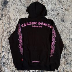 Chrome Hearts Black & Pink hoodie