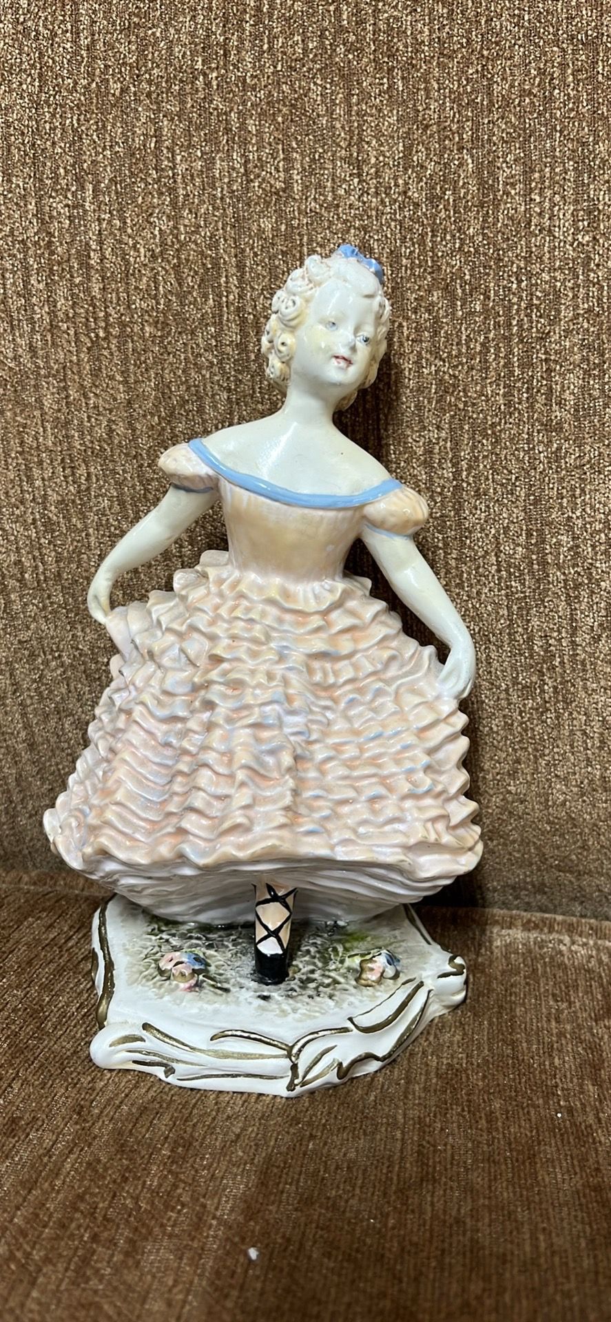 R.P.I. Tuesdays Child Porcelain Ballerina Figurine
