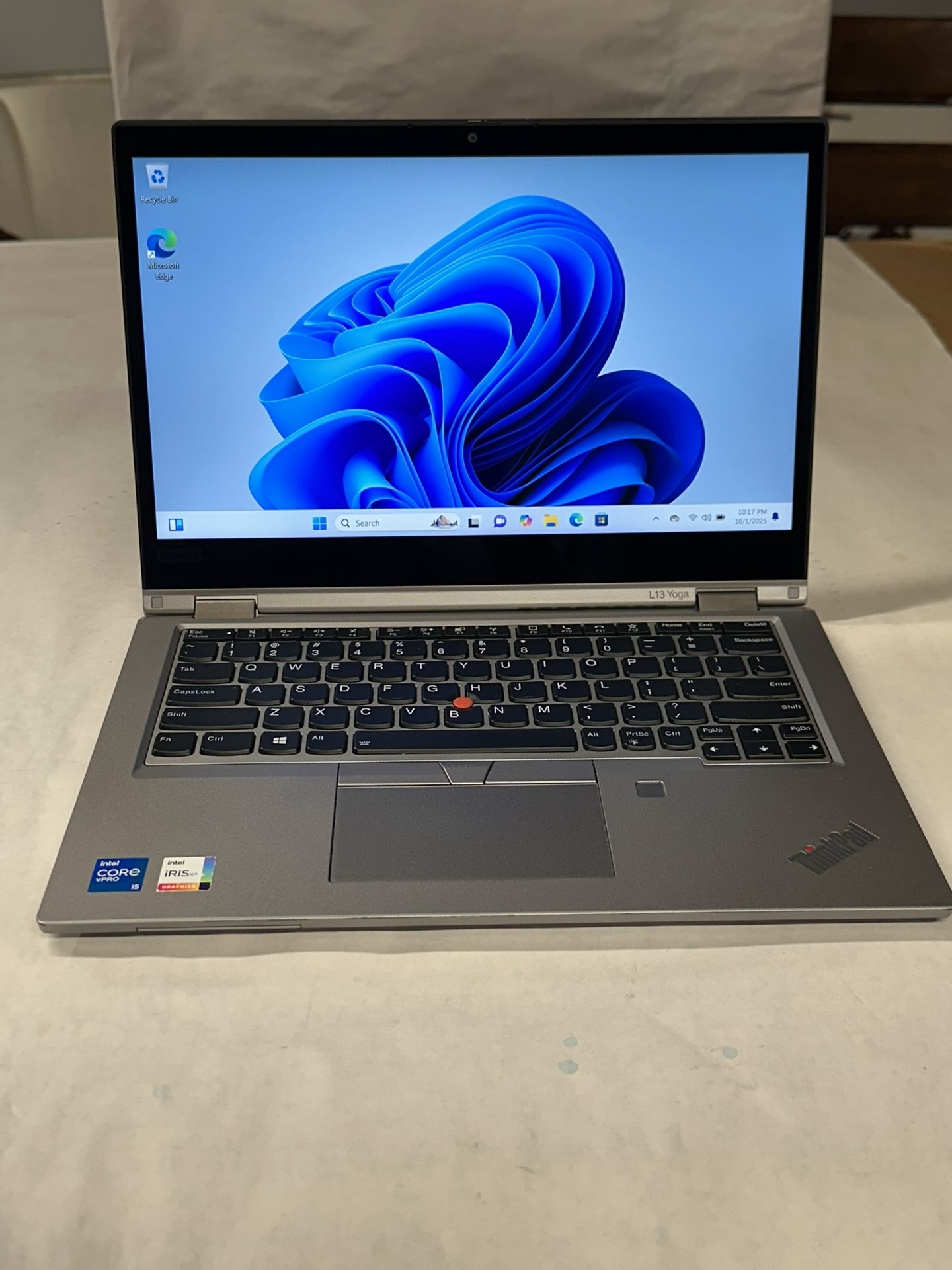 Laptop Lenovo L13 YOGA i5 11th generation Read description Read Description price is firm Good condition touchscreen