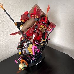 LEGO NINJAGO 71846 Fire Knight Mech Kai Display Set 996p Age 13+ Collectors Item