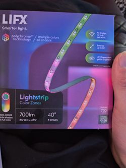 Lifx Smarter Light Strip 40" And 8 Zones