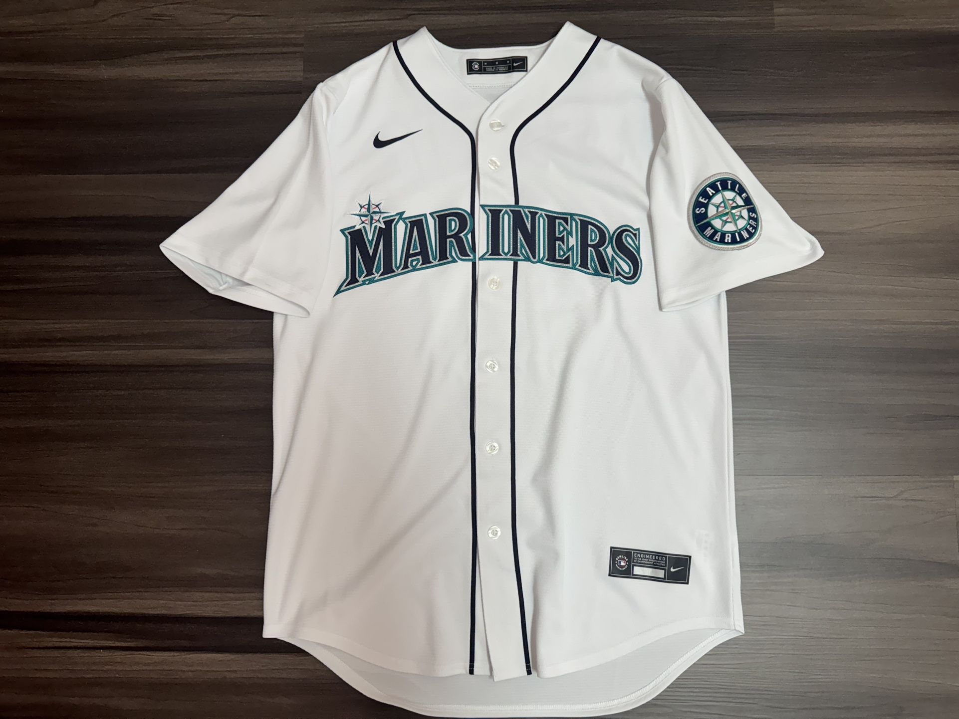 Nike Seattle Mariners Jarred Kelenic #10 MLB 2019 Stitched Jersey Men’s M   100% authentic. Good condition, lightly worn.   This Nike Seattle Mariners