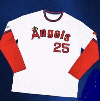 Angels Long sleeve Jersey Shirt