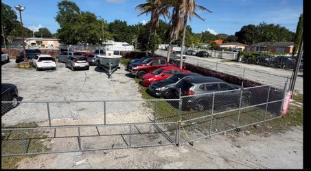 For rent yard only for car parking  $3000 9343 nw 27 ave Miami Fl 33147