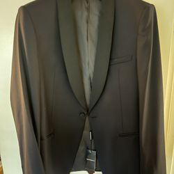 Emporio Armani Dinner Jacket (Black) Size 56 Regular 