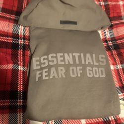 Essentials Hoodie-Wood XL 