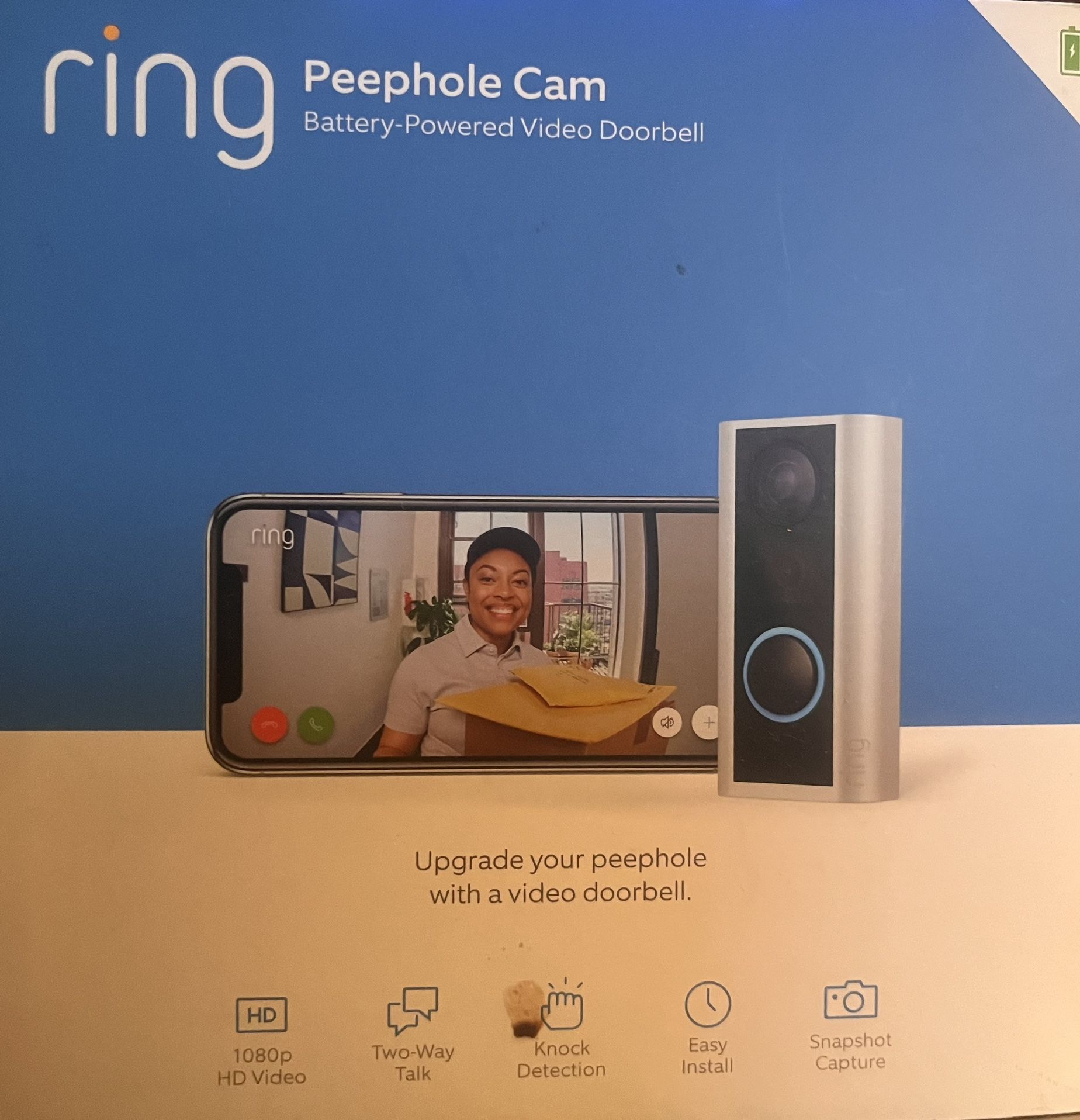 RING Peephole Cam Doorbell