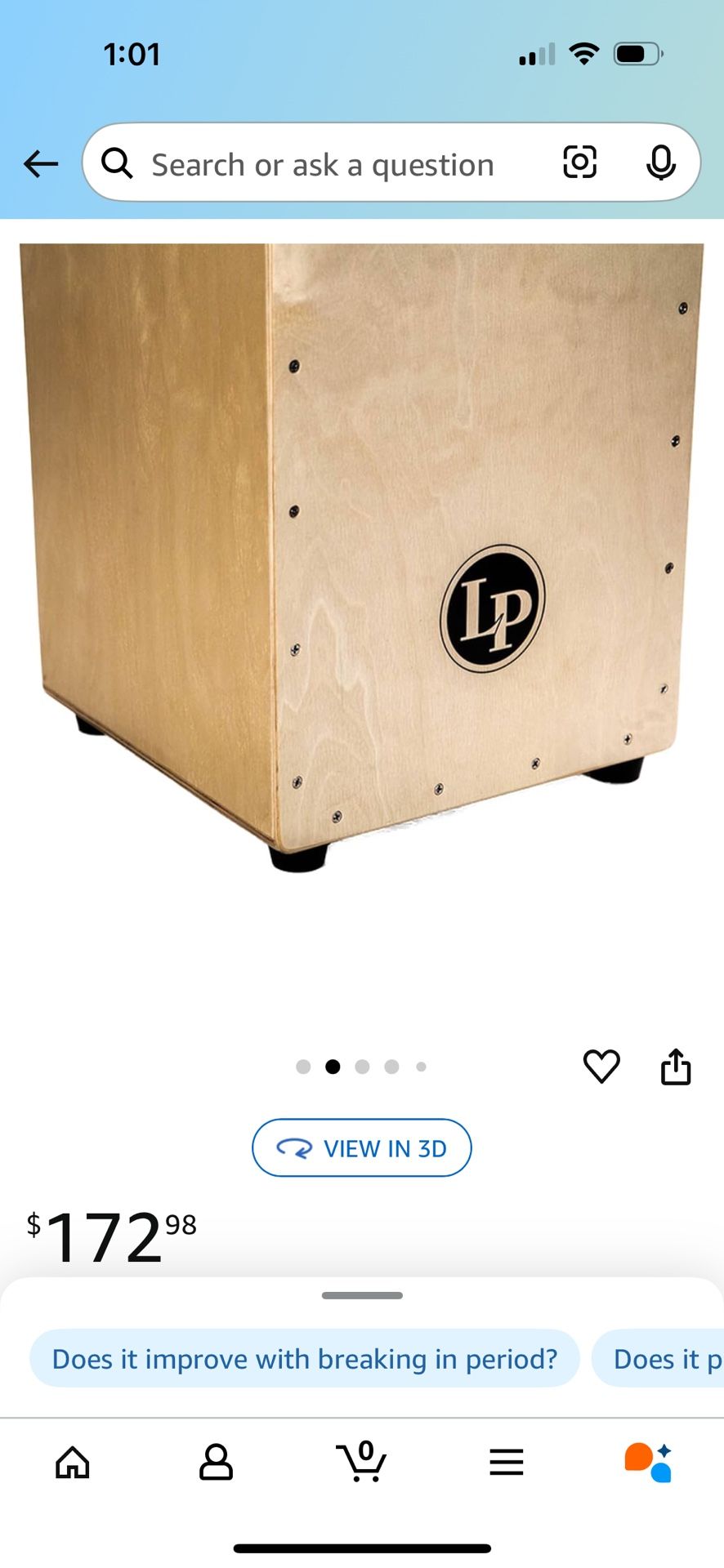 Cajon Drum Lp Aspire