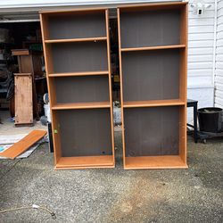 Bookshelves Used 6 Feet Tall By 2 Feet Wide By 1 Foot Deep