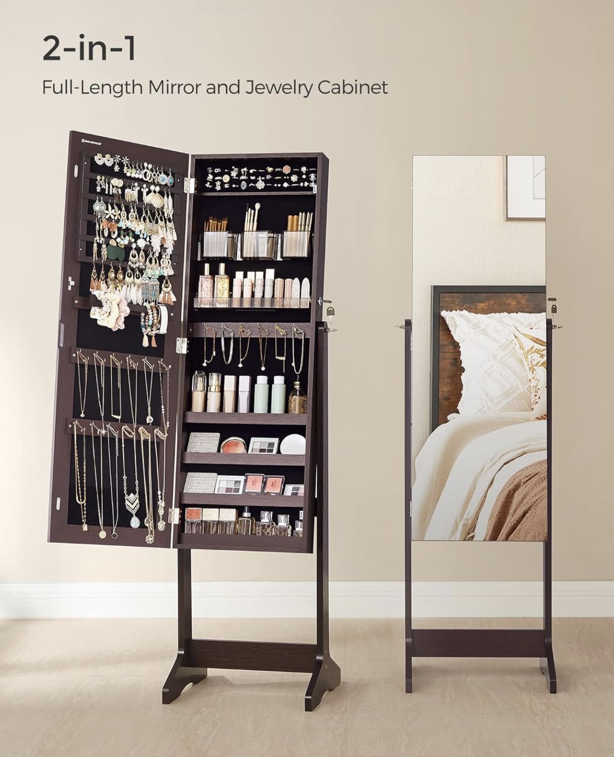 Jewelry Mirror Cabinet