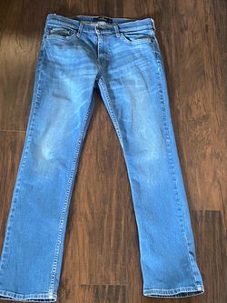 Hollister Mens Light Wash Jeans