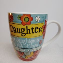 Daughter Spiritual Ceramic Coffee Mug Divinity Boutique 23778 Multicolor 12 oz.