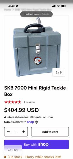 Small mini tackle box 7000 SKB