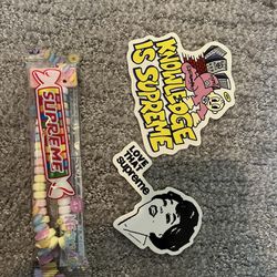 Rare Supreme Stickers