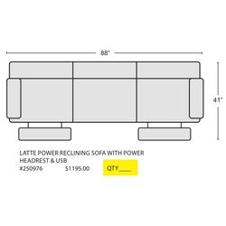 🛋 3-Seater Recliner Sofa 🛋