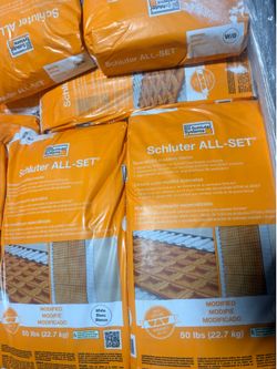 Schluter thinset