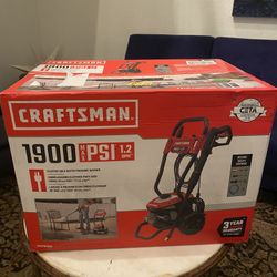 CRAFTSMAN PRESSURE WASHER 1900psi NEW (not Opened) 