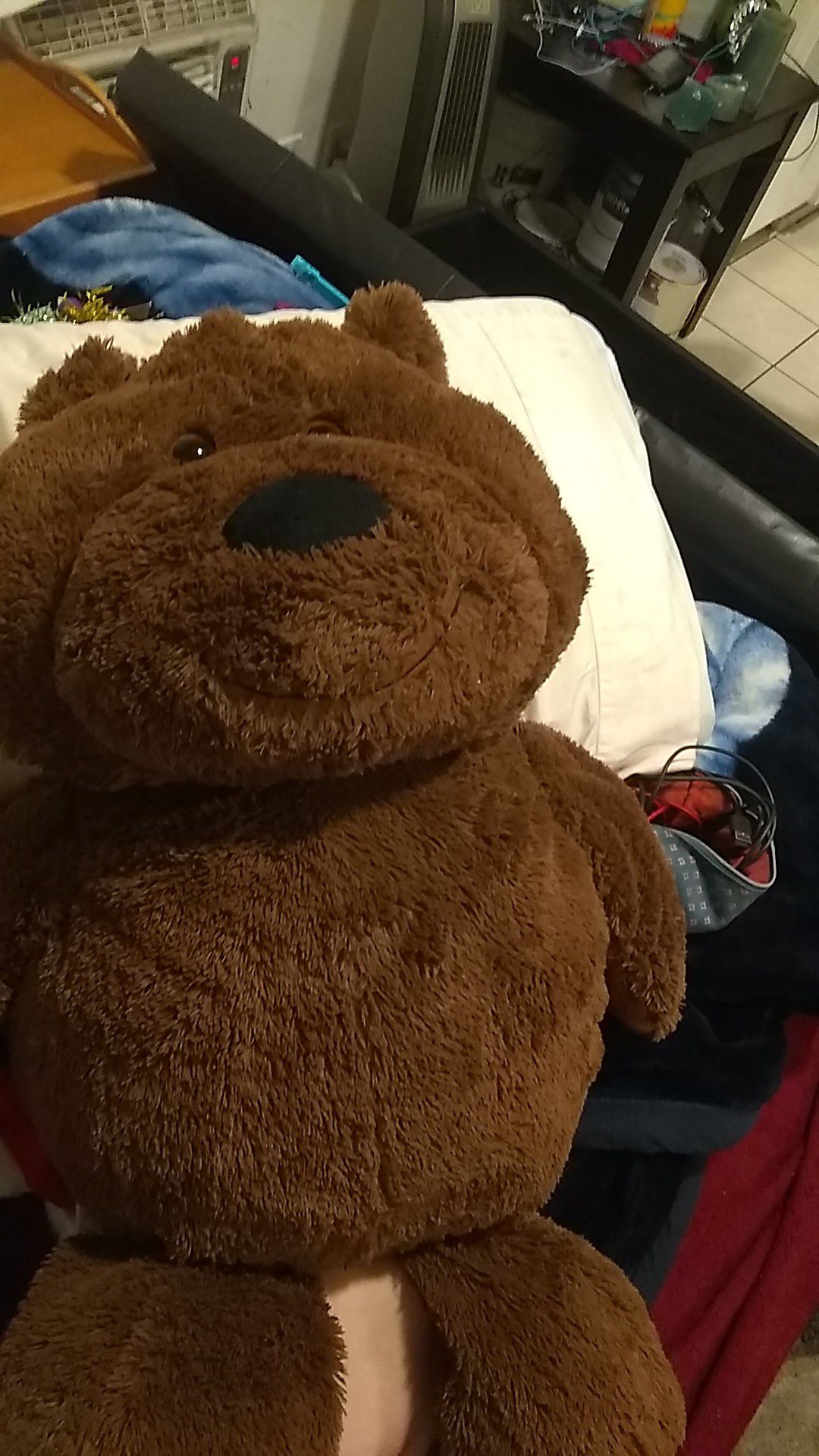 Big fluffy teddy bear