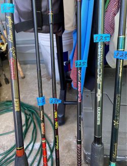 Single Baitcasting Fishing Rods