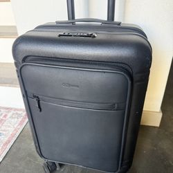 GO CAPAX Carry-On Spinner Luggage – TSA Lock + Laptop Pocket – $50