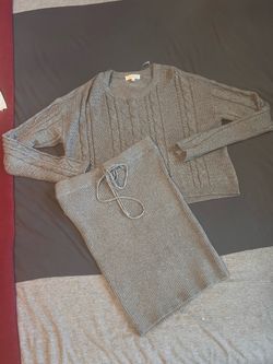 Sweater skirt  set size L