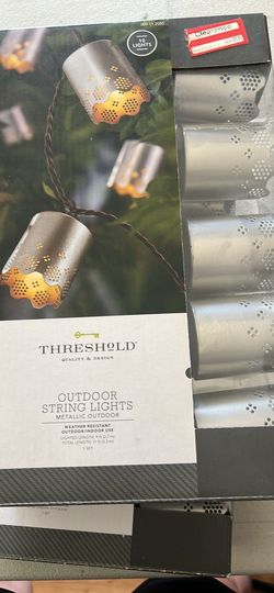 Outdoor string lights (6 sets)