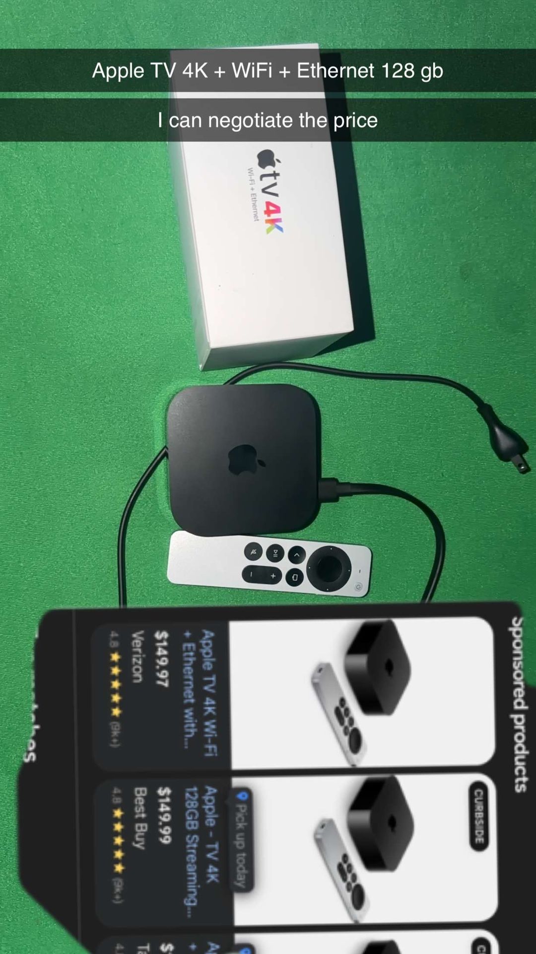 Apple TV 128 Gb Ethernet + WiFi