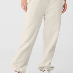 Alo Yoga Accolade Sweatpants XXS (00-0) Bone