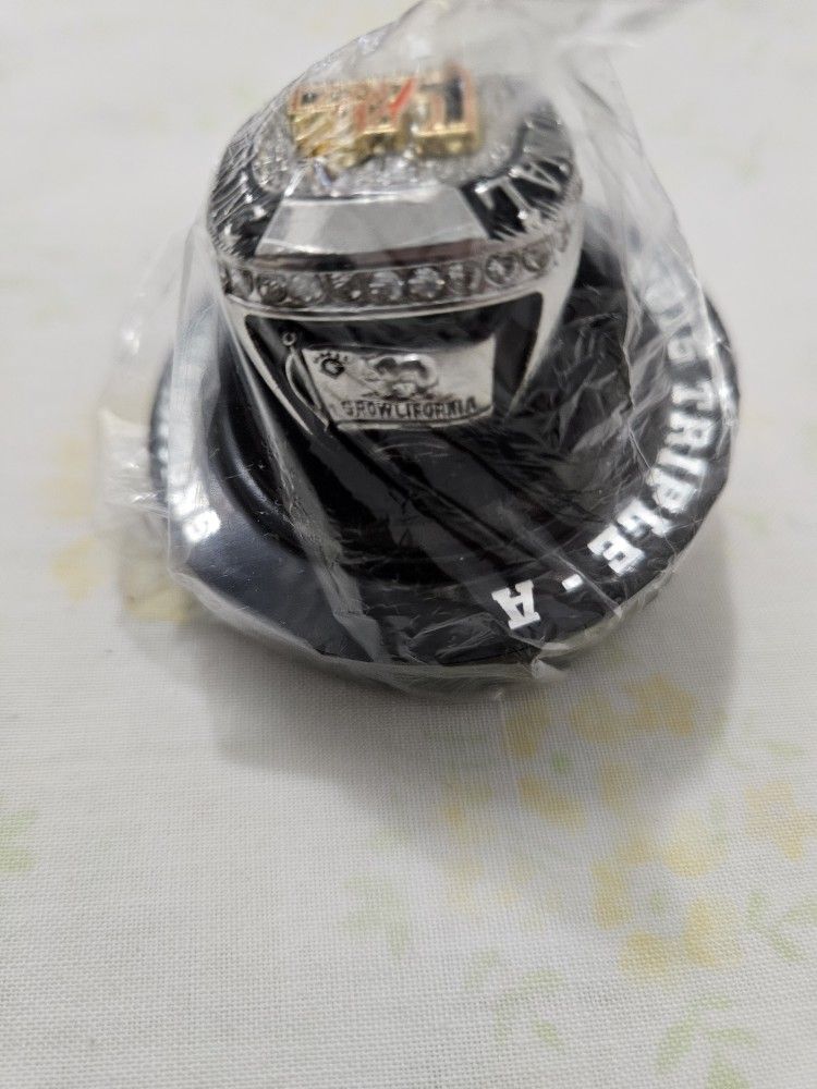 Fresno Grizzlies Triple A Baseball 2015 National Champions Ring Open Box New