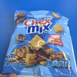 Open Bag Of Chex Mix