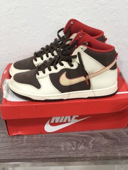 Nike Dunk Retro Hi SE Baroque Brown Size 11 With The Original Box
