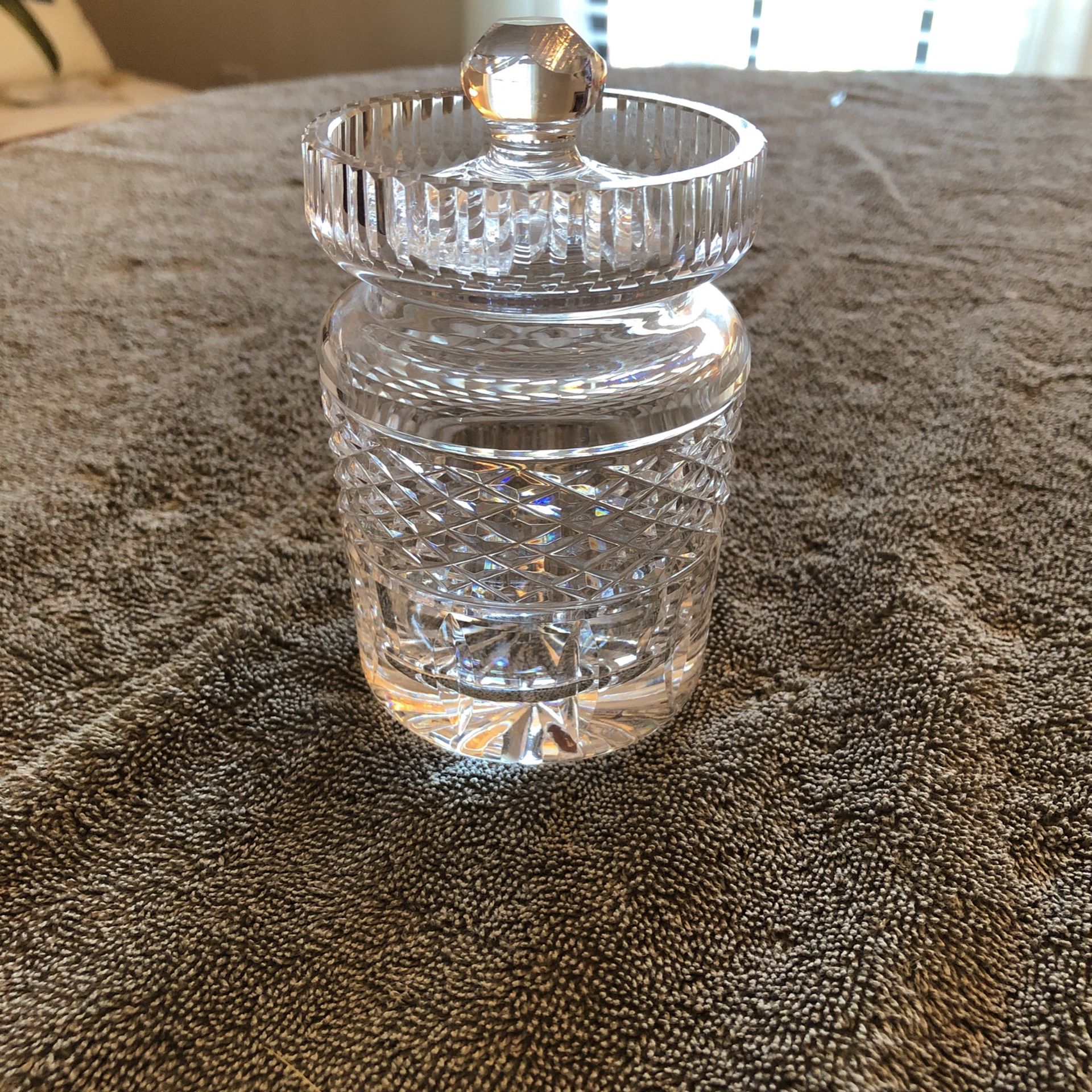 Antique Waterford Crystal Jelly Jar