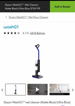 Dyson WG1 Self cleaning Mop and Vacuum
