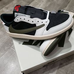 Air Jordan 1 Low Travis Scott Olive 