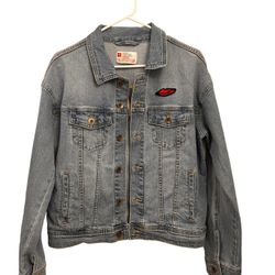 Stonewall Riots LBGTQ Rainbow Pride Denim Trucker Jean Jacket SmallUnisex